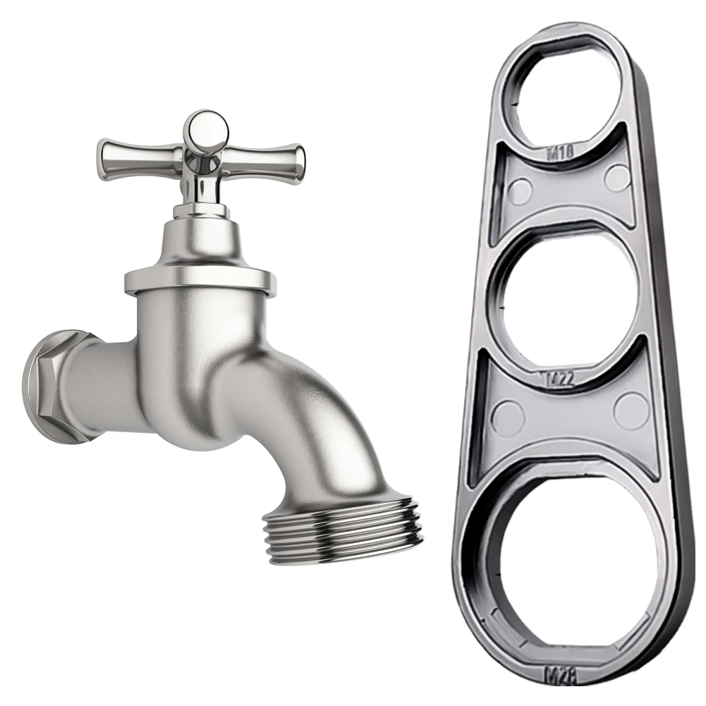 Faucet Aerator Wrench Flows Adjusting Faucet Bubbler Wrench Multi-Purpose Faucet Wrench Plumbing Tool for Homeowners Plumbers