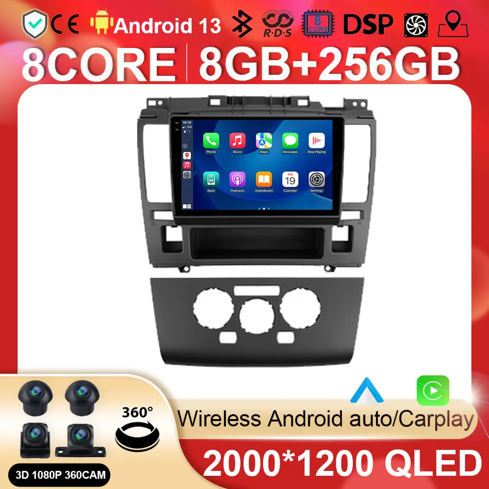 

Автомагнитола на Android, мультимедийный видеоплеер, навигация для Nissan Tiida C11 2004-2013, стерео, GPS, BT5.0, 2din, 2 din, DVD, Wi-Fi