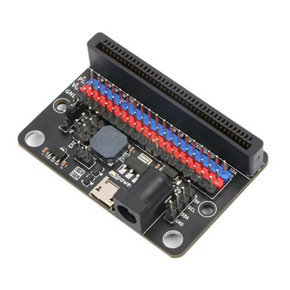 Scheda Di Espansione Microbit A Scheda Di Miglioramento Io Di Alimentazione 5V Scheda Adattatore Micro-Bit