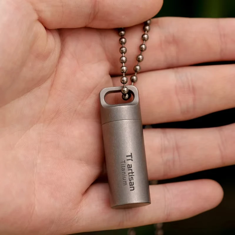 Titanium EDC Pill Container 4