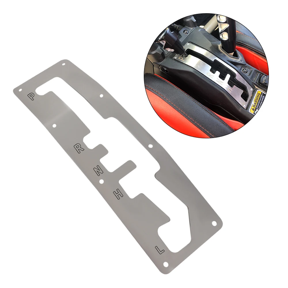 UTV Shifting Gear Indicator For Can Am Maverick X3 2015-2022 ATV Shift Trim Plates For Can Am X3 MAX Turbo RR XRS XDS 2017-2021