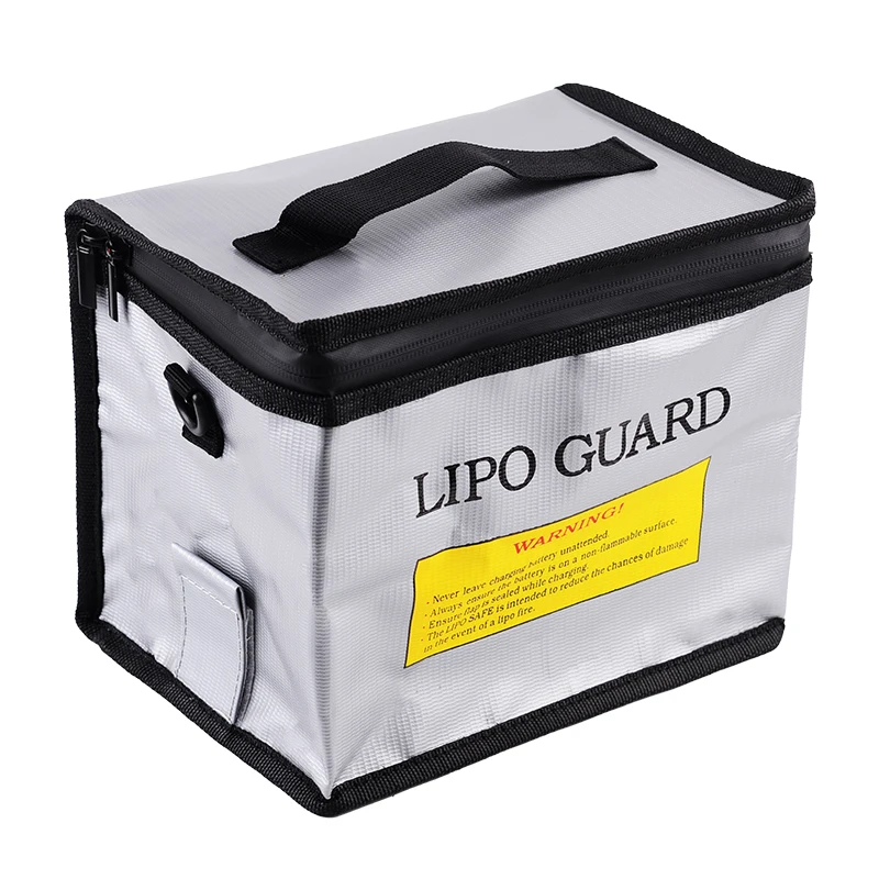 Sac Ignifuge pour Batteries LiPo - Charge et Stockage Sécurisés