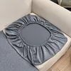 Sofa Cushion Cover Waterproof Polyester Slipcover For Living Room Funiture Protector Seat Cushion Elastic Solid Color 6