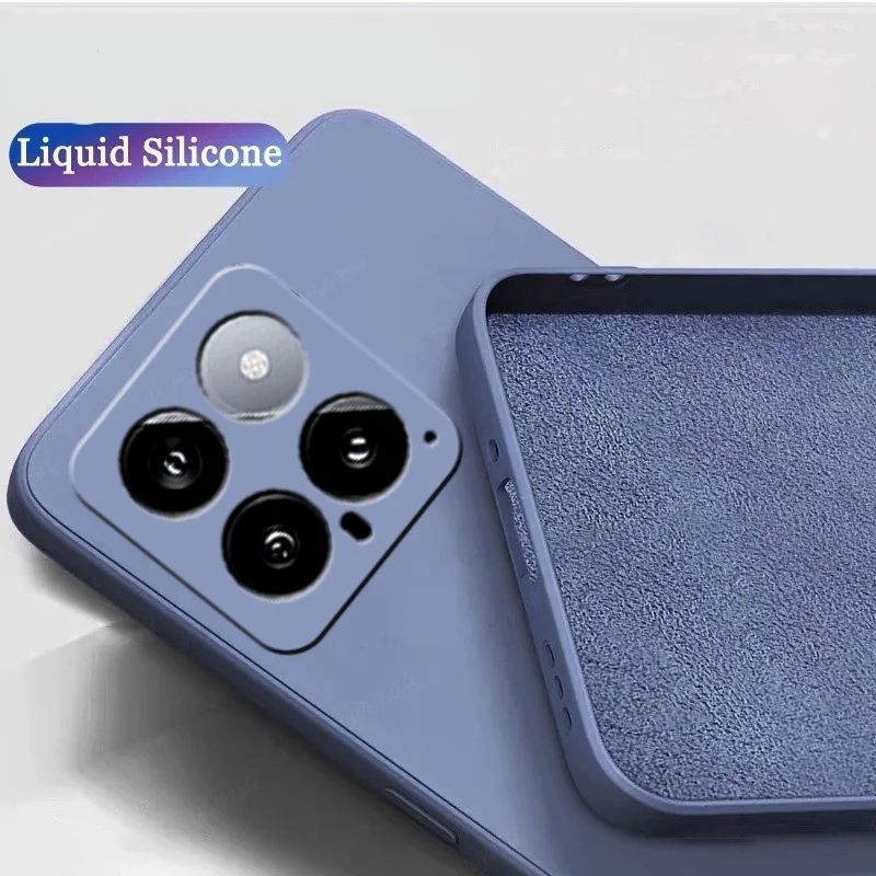 Original Liquid Silicone Shockproof TPU Soft Case Cover