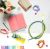 40 Pieces Kids Pencils Bulk Flexible Soft Pencil Color Soft Pencils with Eraser for Kids Students Gift School Supplies 5