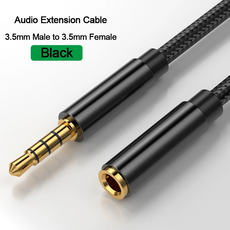 Premium 3.5mm Audio Extension Cable - Versatile Aux Cord for Enhanced Sound Connection