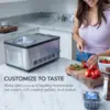 Ice Cream Maker Machine Automatic 2.1 Qt with Built-in Compressor, LCD Digital Display & Timer, No Pre-Freezing, ICM-200LS 5