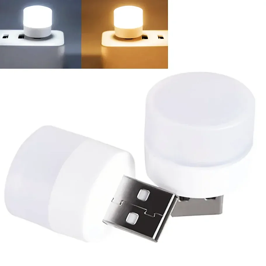 USB LED Light Mini Usb Eye Protection Reading Light Computer Reading Lamp Mobile Power Charging Book Lamps LED Night