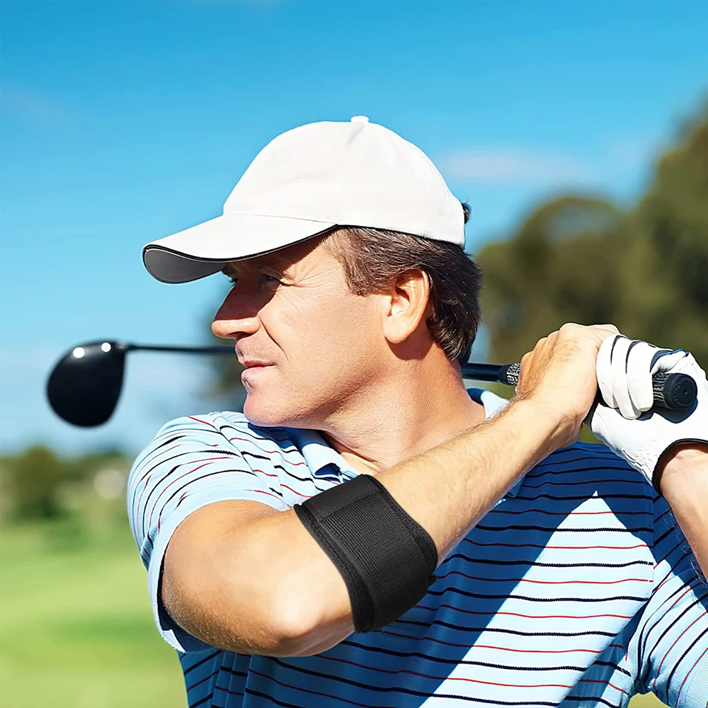 Tennis Elbow Braces for Tendonitis Golfer's Elbow Forearm Brace Straps Compression Pad Wraps Support Band Relief