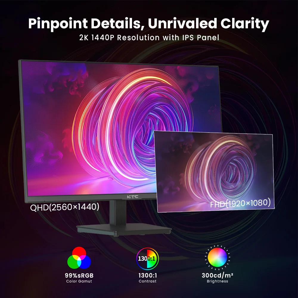 KTC H27T27、27インチIPS 2560×1440(WQHD)100Hz Amazon.com: KTC 27 Inch QHD(2560 * 1440) 100Hz Computer