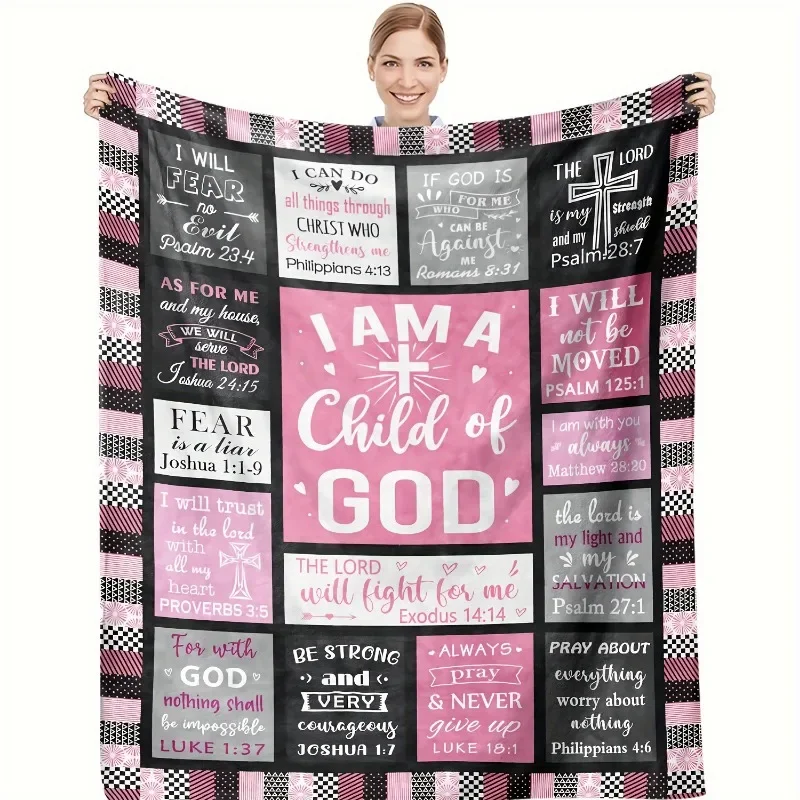 Christian Gifts For Women Blanket I Am A Child Of God Blankets Inspirational Religious Gifts Catholic Spiritual Gifts For Women 3