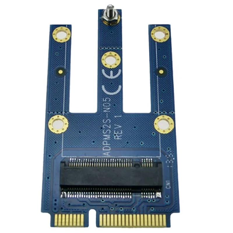 NGFF M.2 Key B to Mini PCIe Mini PCI-E Adapter for 3G 4G Moudle M2 to Mini Pcie for ME906E MU736 EM7345 ME936 EM7455 адаптер asia asia pcie m2 ngff m key v2 pci e m 2 ngff for ssd v2 heatsink ret