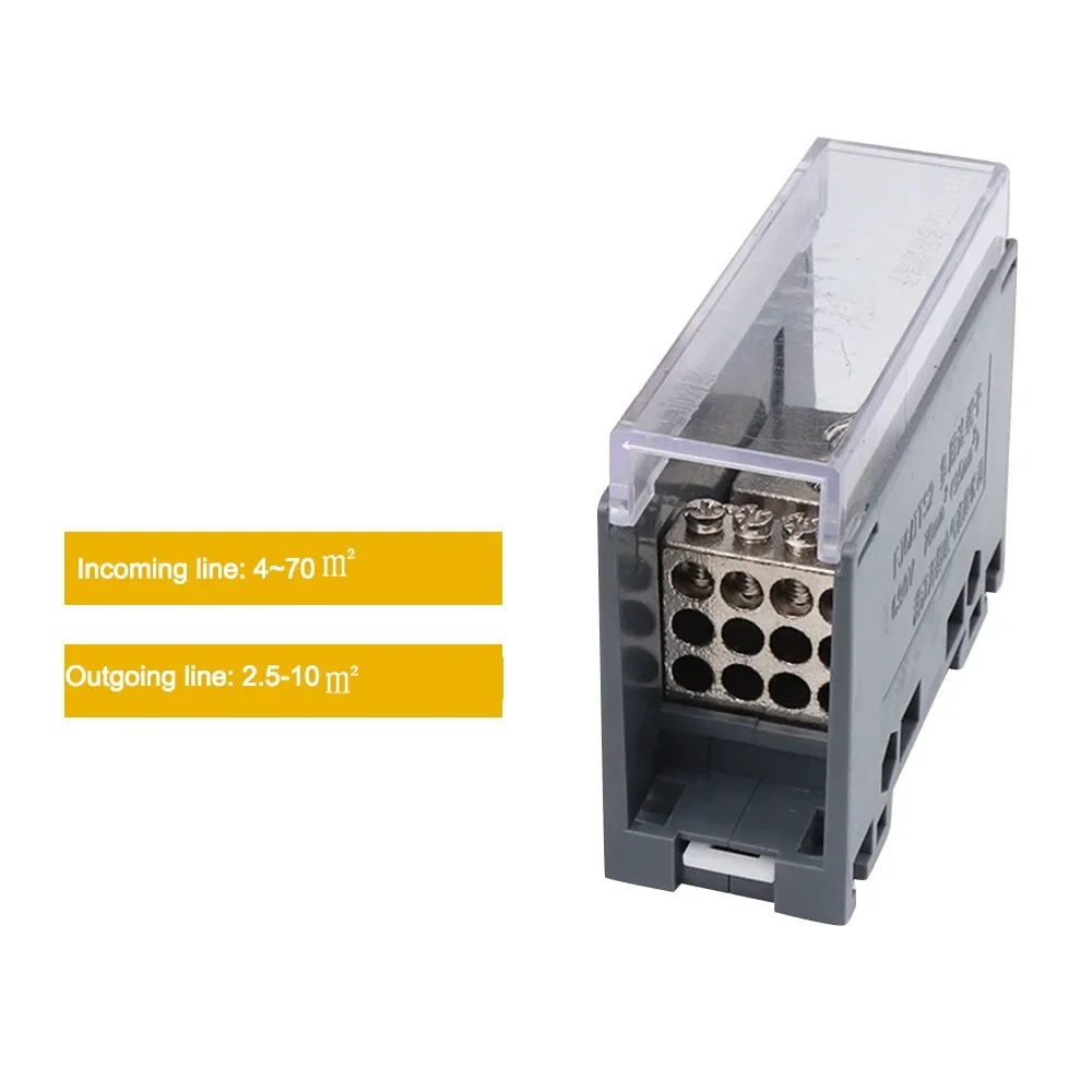 Premium Din Rail Terminal Block Multi-Output Distribution Box Universal Power Junction