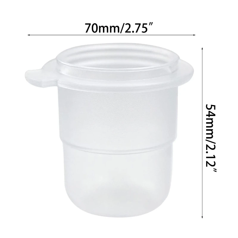 54mm Translucent Dosing Cup Espresso Dosing Cup Compatible-with 54mm Portafilters Espresso Machine Accessories Easy Use
