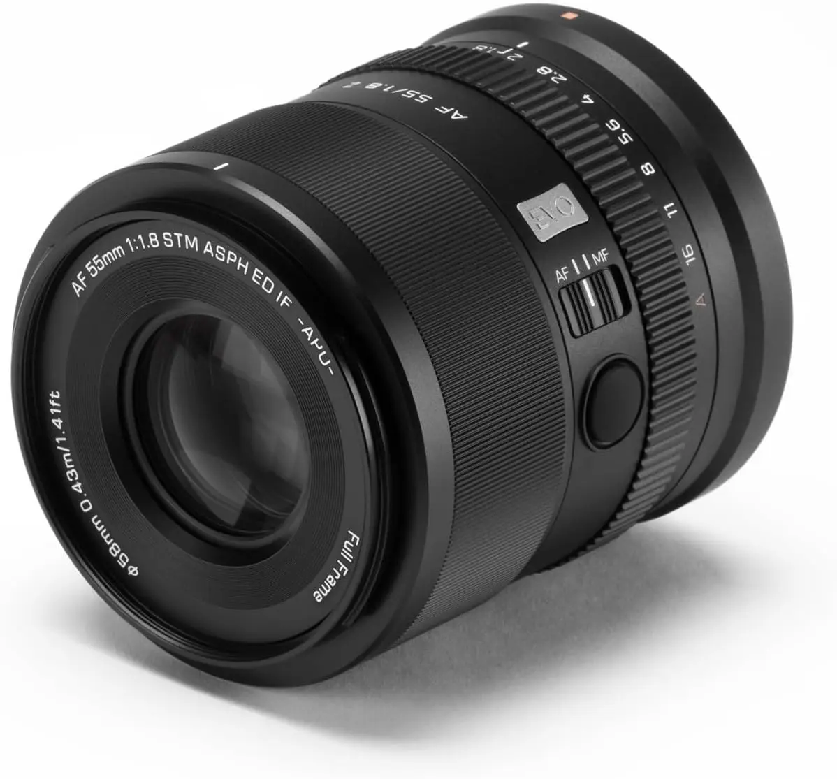 Viltrox 55mm F1.8 EVO AF 풀프레임 렌즈 (니콘 Z-마운트 카메라 Z30 Z50 Z50II ZFC Z5 Z5II Z6 Z6II Z6III Z7 Z7II Z8 Z9 ZF ZR 호환)