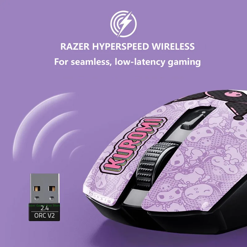 Razer Sanrio Kuromi 20th Anniversary Wireless Mouse Dark
