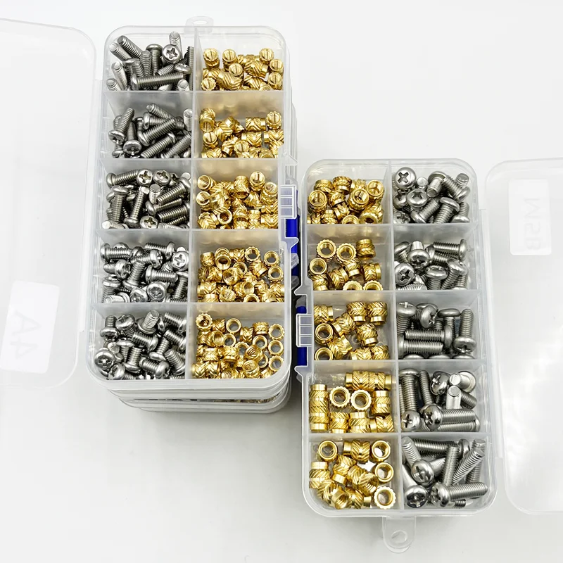 cobre porca parafuso m2 m3 m4 m5 m6 3d print 01