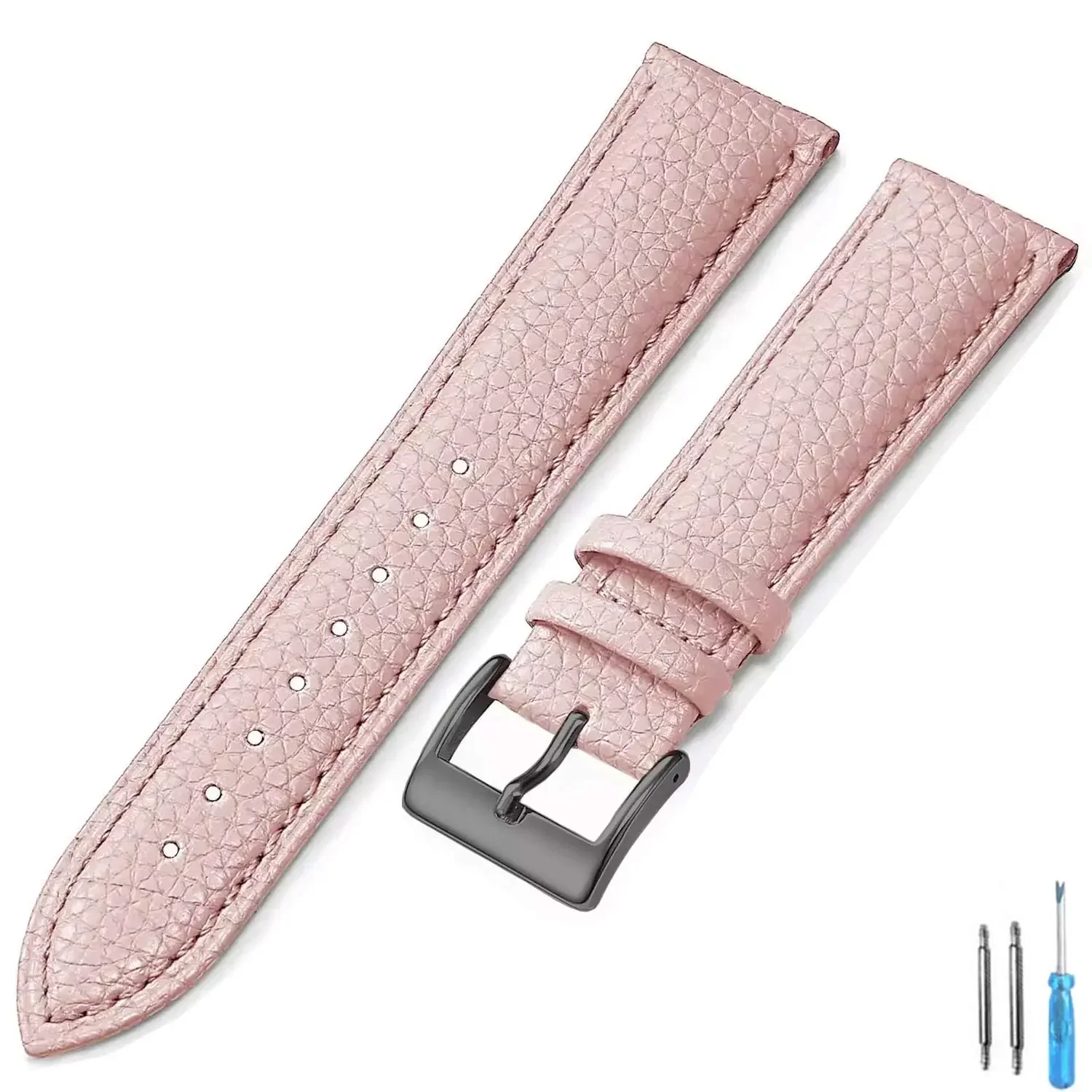 Premium Genuine Leather Watch Band - High-Quality Wrist Strap