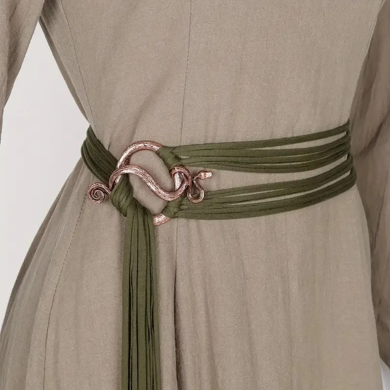 Nordic Viking belt Rope Women decorative Waistchain Medieval
