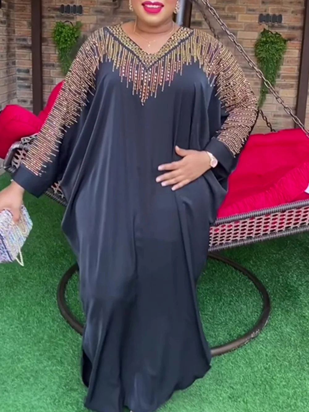

African Dresses for Women Muslim Fashion Abayas Boubou Robe Dashiki Traditional Africa Clothes Ankara Outfits Evening Gown