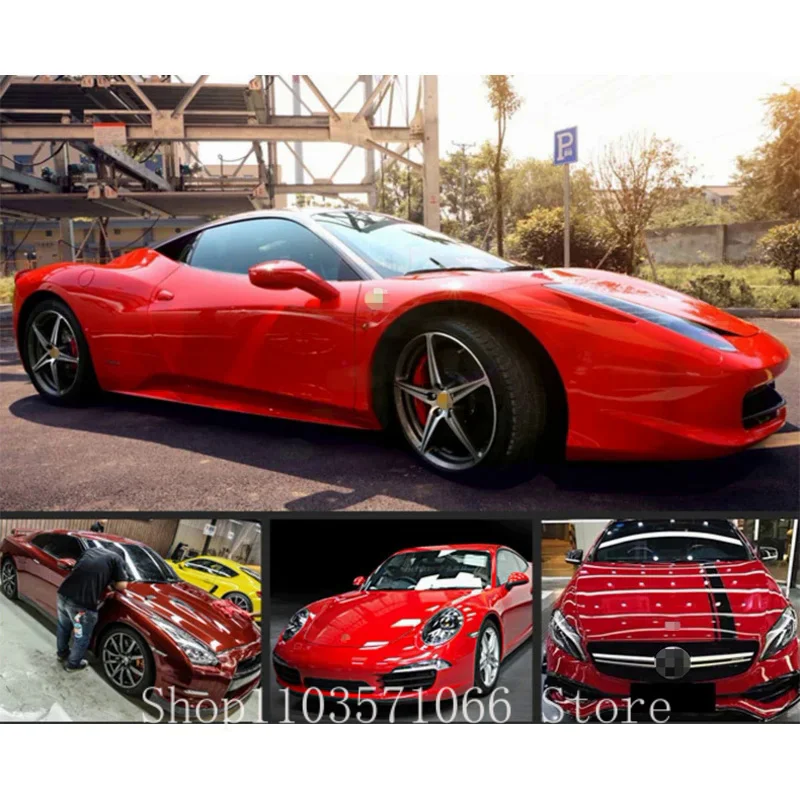 3 Layers 50x200/300/500CM Car Glossy PPF Clear Protection Vinyl Film For Vehicle Paint Motorcycle Laptop Skateboard Wraps