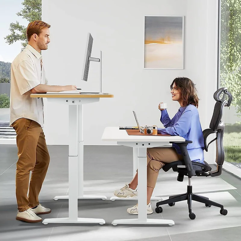 Height-adjustable Desk Standing Desk Motion Desk Smart Computer Desk Study Desk Learning Game Office thread computer desk 3