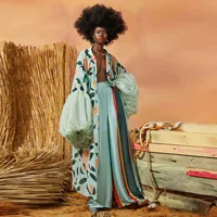Kimono japonais mode manteau Cardigan chemisier élégant femmes Long Cardigan traditionnel Kimonos robe Dashiki afrique vêtements 4