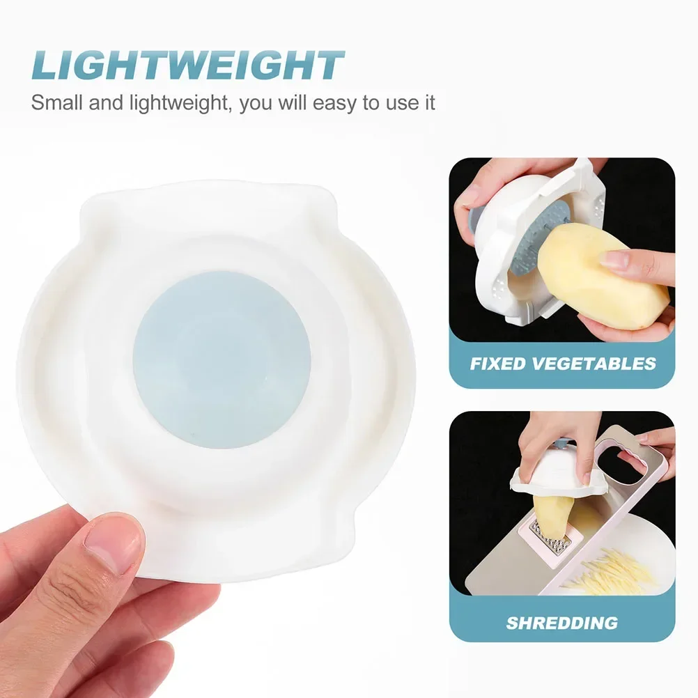 Finger Protector Kitchen Finger Holder Slicer Guard Food Potato Grid Wave Cutting for Hand Protector Grater Vegetable Safety Slicing Guards