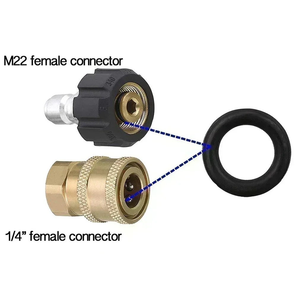1/4 O-Rings Connector Seal Outdoor Power Equipment Easy To Install Exquisite Pressure Washer Accessories Rubber fuel filter seal,gasket set,waterproof sealing rings