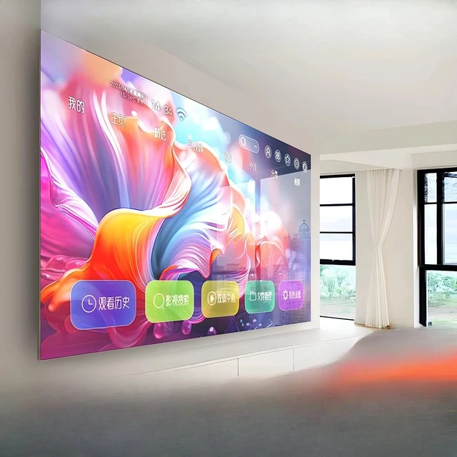 Téléviseur LCD HXL 8K UHD sans cadre, écran plein, télévision intelligente connectée pour la maison 1