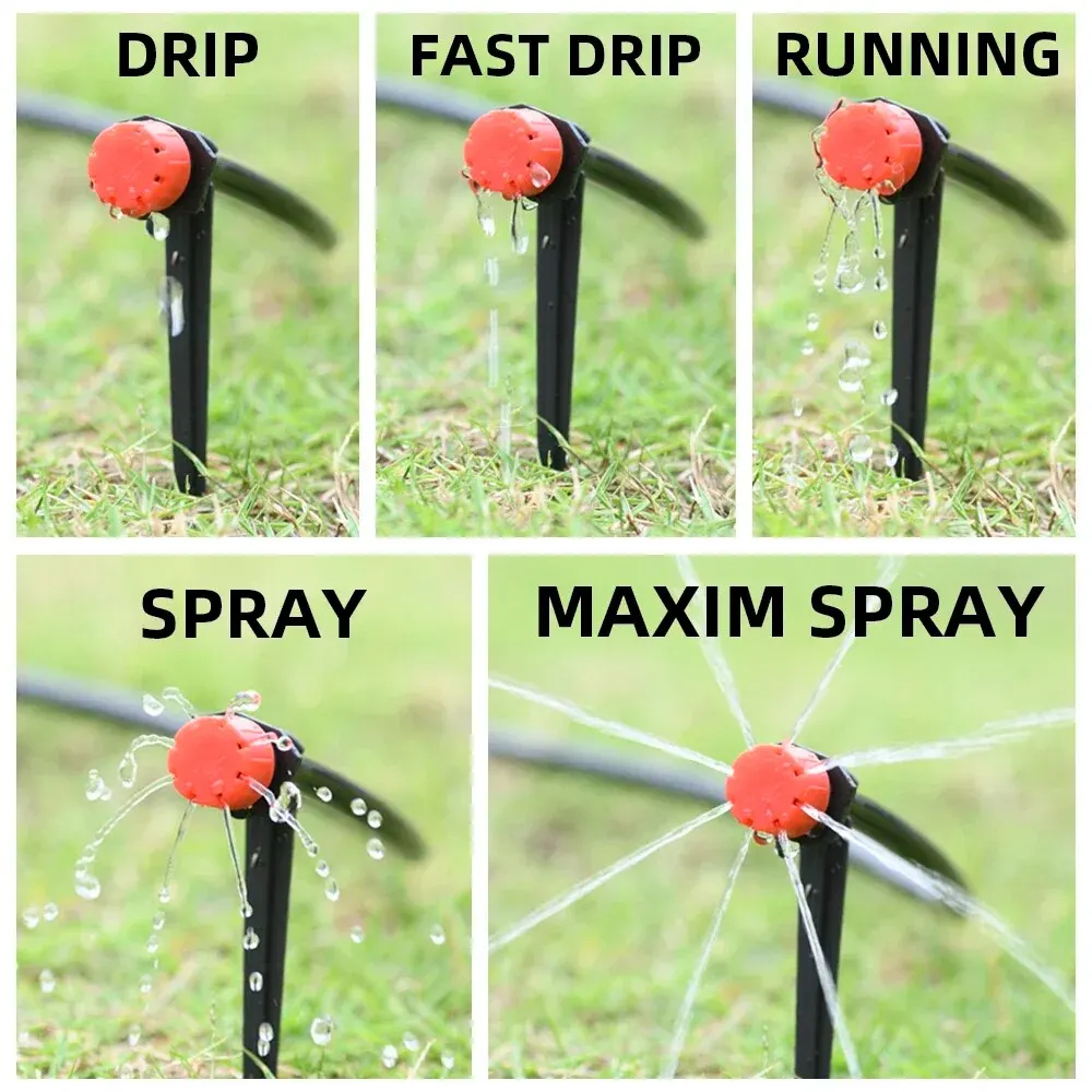 EZ Hose Automatic Garden Watering Irrigation Hose Plant Watering Kit System Drip Self Water Kit Irrigation Drippers Sprinklers