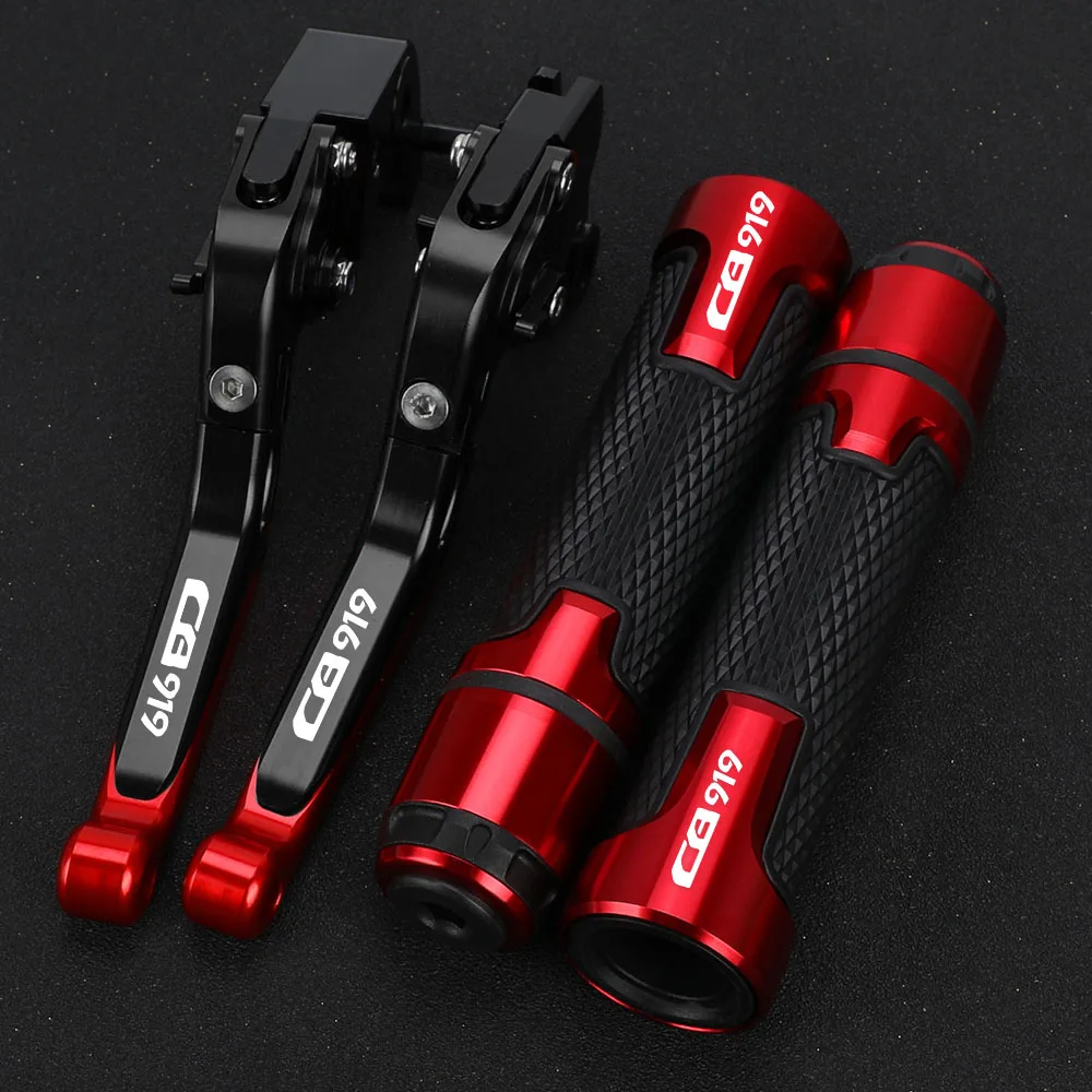 

CB 919 Motorcycle Brake Clutch Lever 22MM Handlebar Hand Grips ends For Honda CB919 Hornet CB 919 2001- 2008 2007 2006 2005