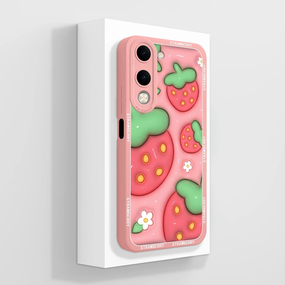 Cute Animal Pattern Slim Silicone Anti-Drop Phone Case - Durable Back Cover and Bumper Protection