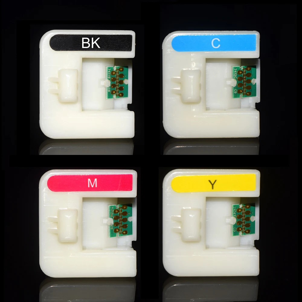 T741X T7411 T7412 T7413 T7414 Cartridge Chip with Holder for Epson SC F Series