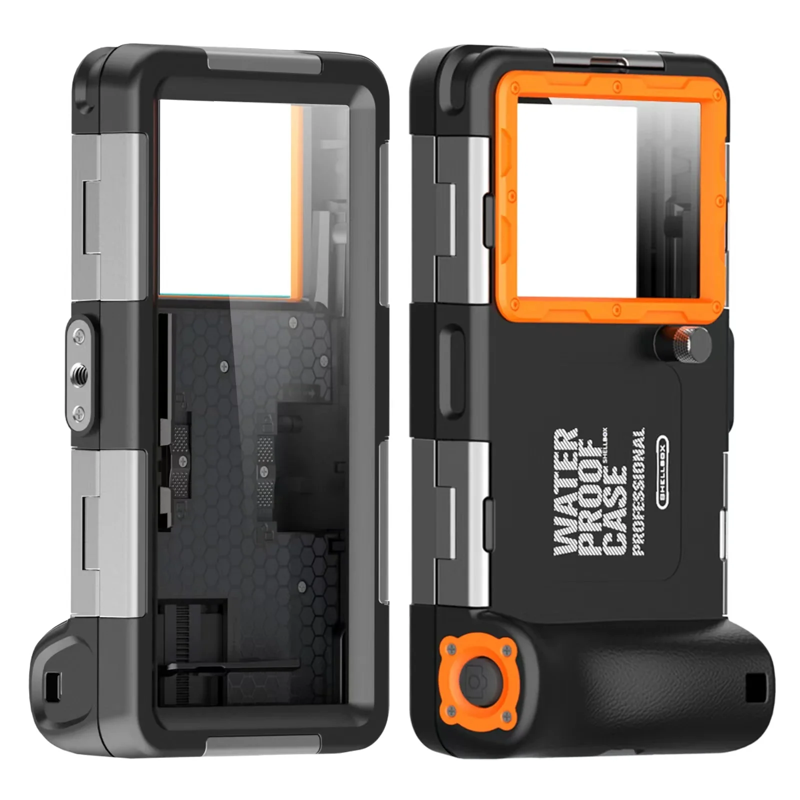 Coque et étui téléphone mobile Puluz Boîtier de plongée étanche 40m