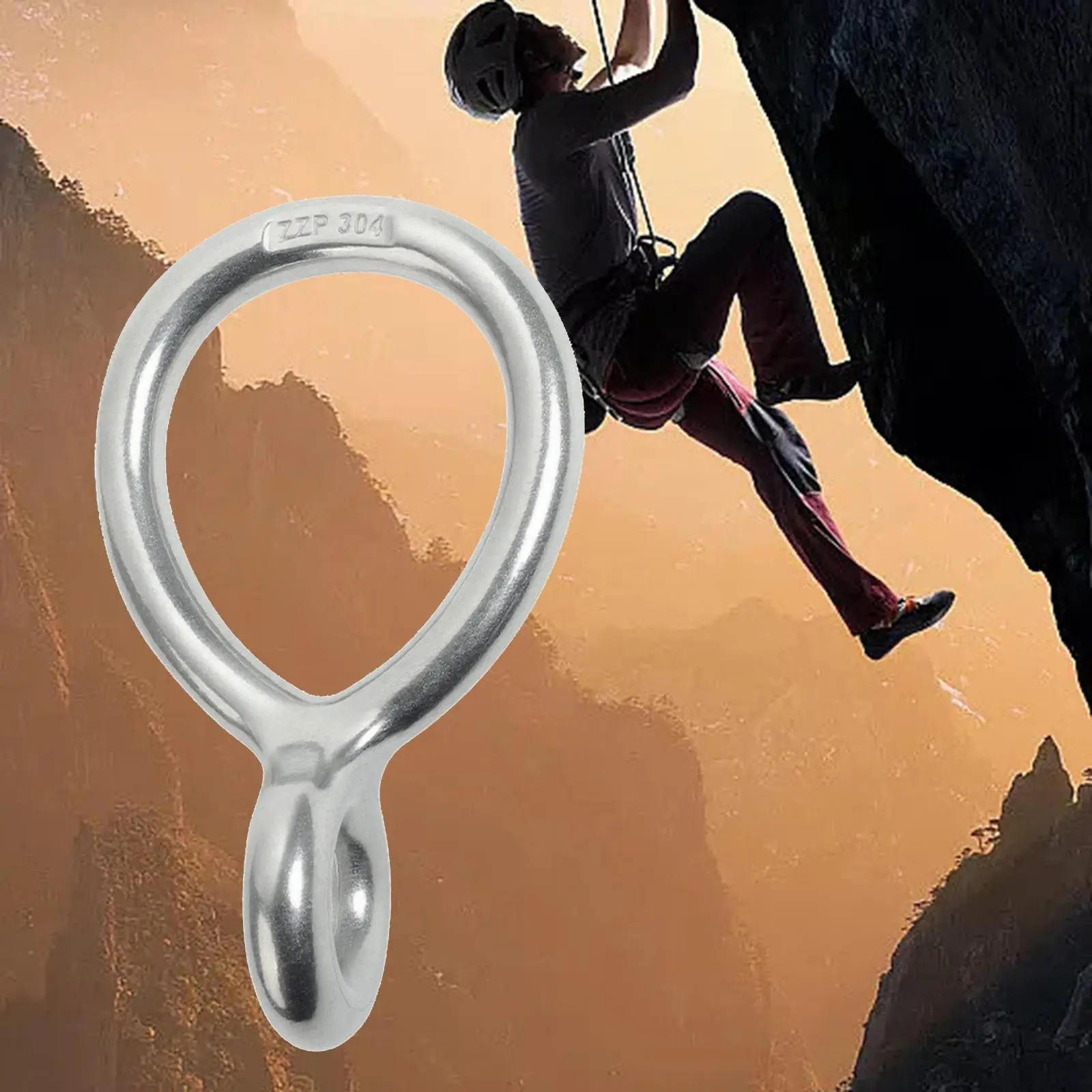 

Figure 8 Descender Belaying Rigging Plate for Speleology Dance