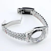 Neiton – boîtier de montre en verre saphir pour hommes, 36mm/39mm, adapté au mouvement NH36 NH34 NH35, à la mode, étanche, en acier inoxydable 3