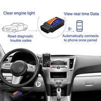 OBD2 Scanner ELM327 Car Diagnostic Detector Code Reader Tool V1.5 WIFI Bluetooth OBD 2 for Android IOS Auto Scan Repair Tools - Image 4
