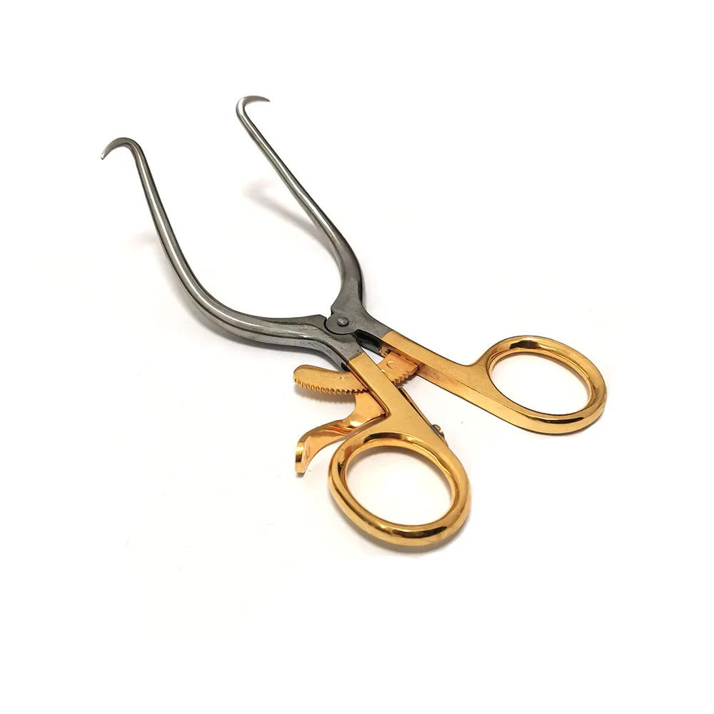 Orthopedic Retractor Veterinary Surgical Instruments Orthopedic Instruments Retractor Stainless Steel Self-Retaining Retractor 11cm 14cm 1Pcs