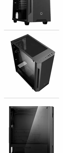 Gabinete Gamer Gamemax Fortress, Mid Tower, TG3602