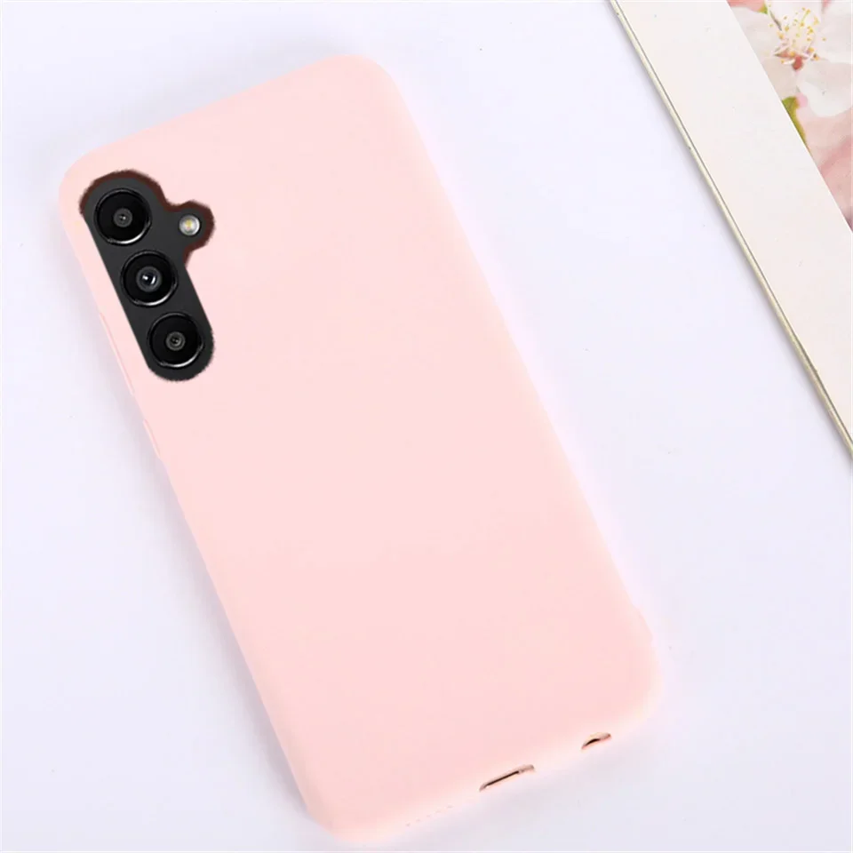 Candy Solid Color Silicone Matte Soft TPU Phone Case