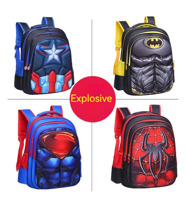 design impressão mochila crianças saco meninos escola