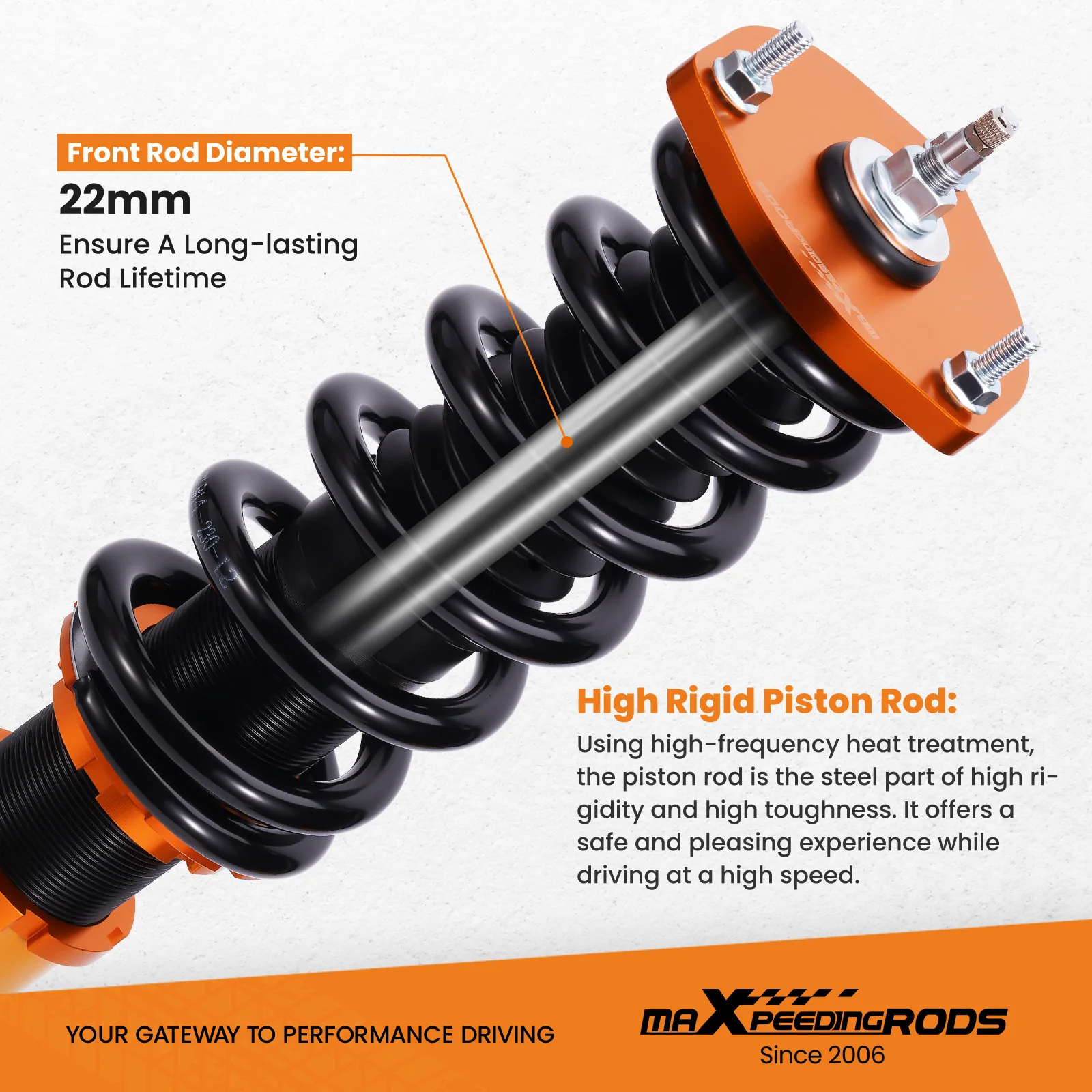 55320-2w200 1 個リア左/右ショックアブソーバー ため ヒュンダイ ため