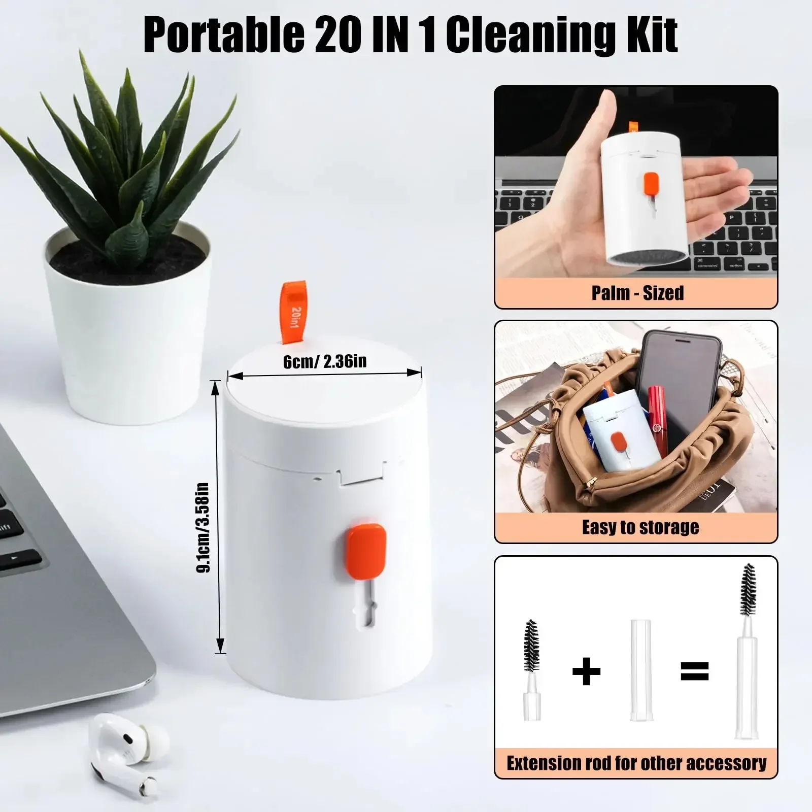 Ultimate 20-in-1 Electronic Cleaning Kit - Comprehensive Tool Set
