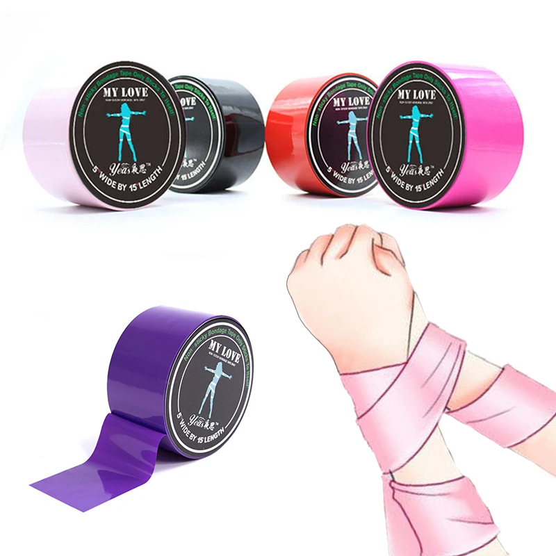 Bdsm Bondage Tape Soft Inviscid Sex Rope Restraints Slave Adult Game SM Toys Chastity Belt Sex Flirting Toy for Couples Siswet sex toys