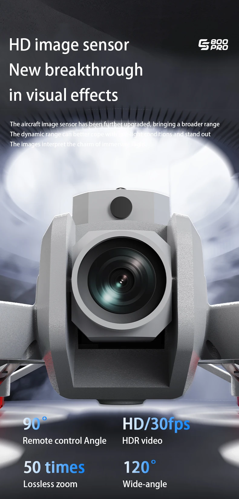 Nuevo Dron ES800 8K, cámaras HD profesionales, obstáculo de flujo óptico, protector de hélice incorporado, GPS, Motor sin escobillas, cuadricópteros aéreos