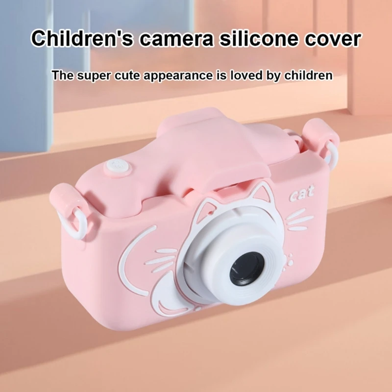 Fotocamera e videocamera per bambini con custodia Unicorno - Fotocamere per bambini