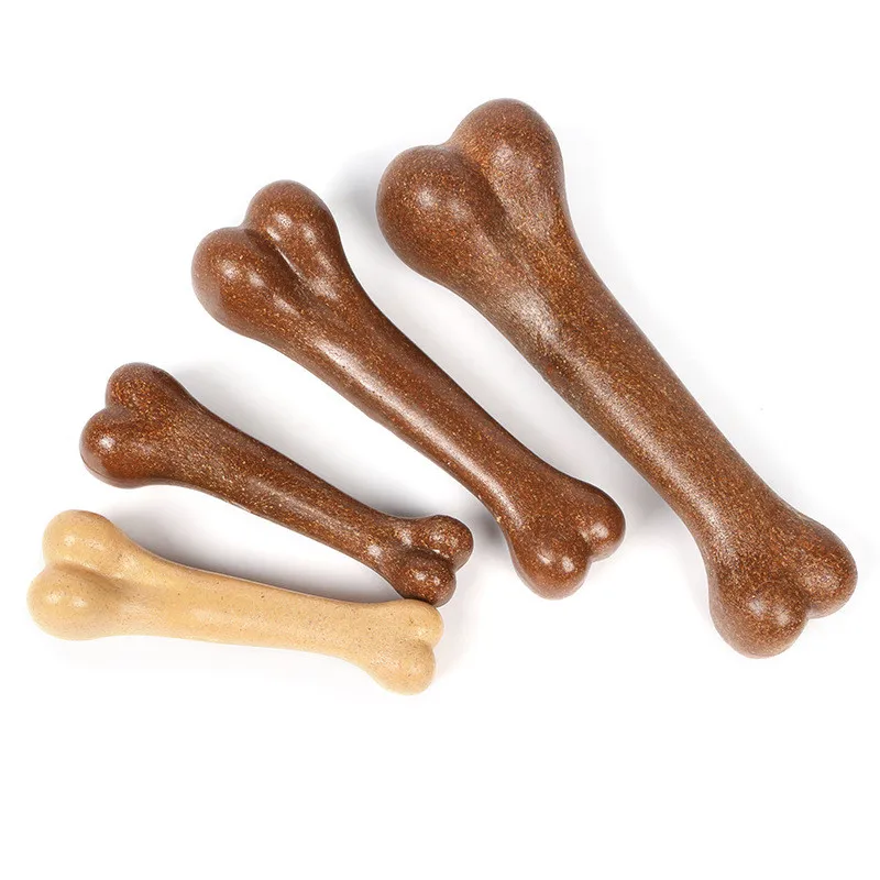 1PC Indestructible Dog Bone Natural Non-Toxic Anti-bite Puppy Toys for Small Medium Large Pet Chew Game Dental Care Stick | Дом и сад