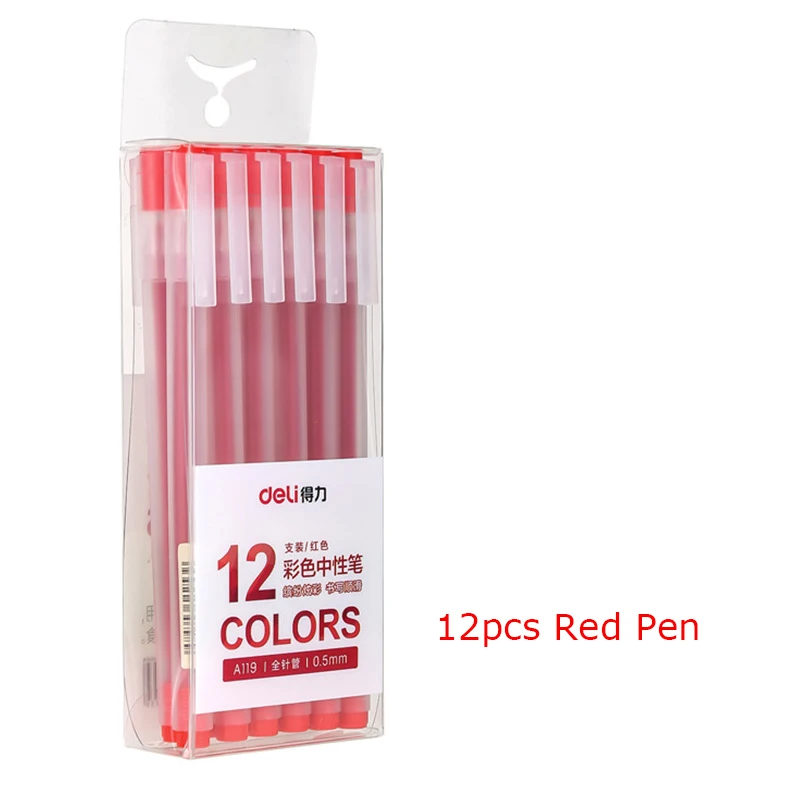 A119 Red 12 pcs