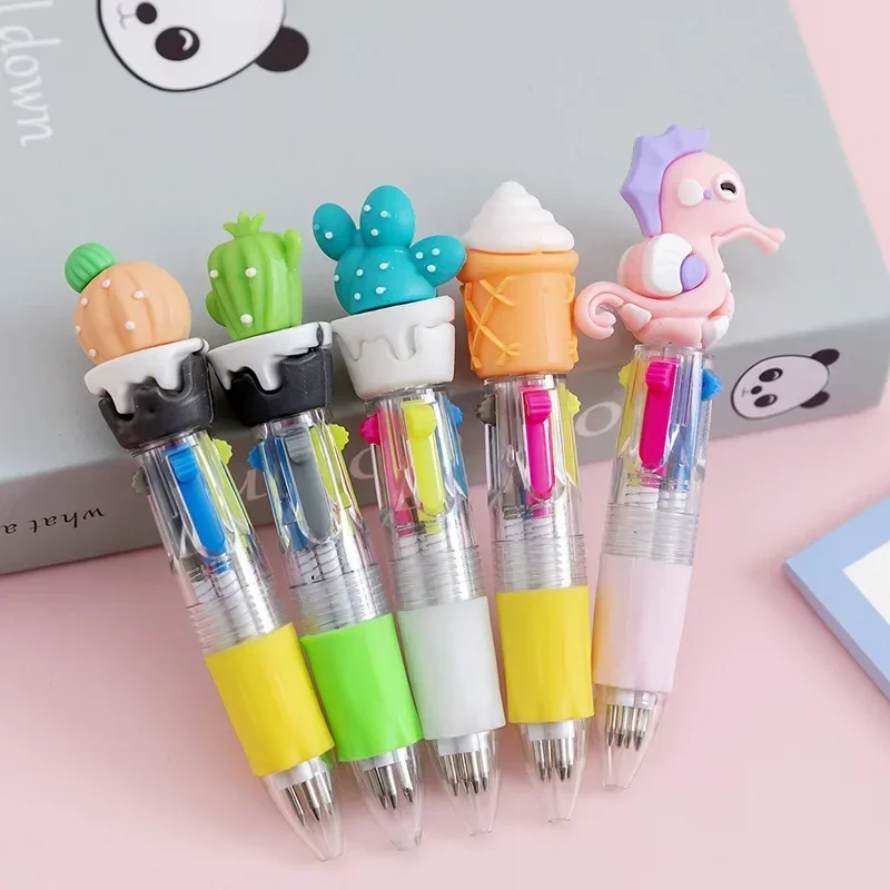 65 Mini Bolígrafos Multicolor En Uno 4 En 1 Lindos Bolígrafos Para